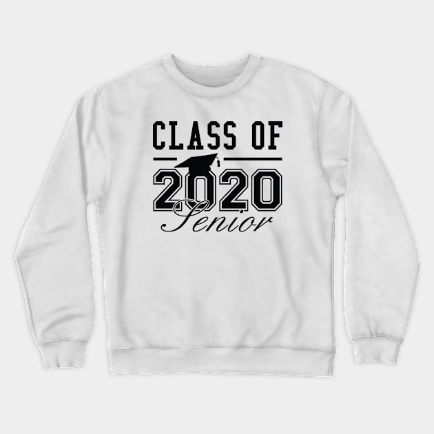 Class Of 2020 Senior Crewneck Sweatshirt by LuckyFoxDesigns